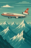 Elegance Over the Alps – Swissair MD-11