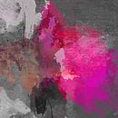 Gray pink abstract von Andreas Wemmje Miniaturansicht