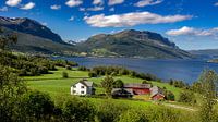 Blick über den Vangsmjøsa-See, Norwegen von Adelheid Smitt Miniaturansicht