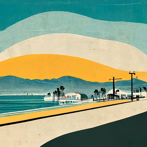 California vintage style by Bert Nijholt