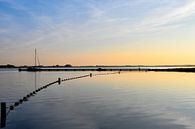 Sunset behind the jetty at the Veerse Meer by Veelzijdig Zeeland thumbnail