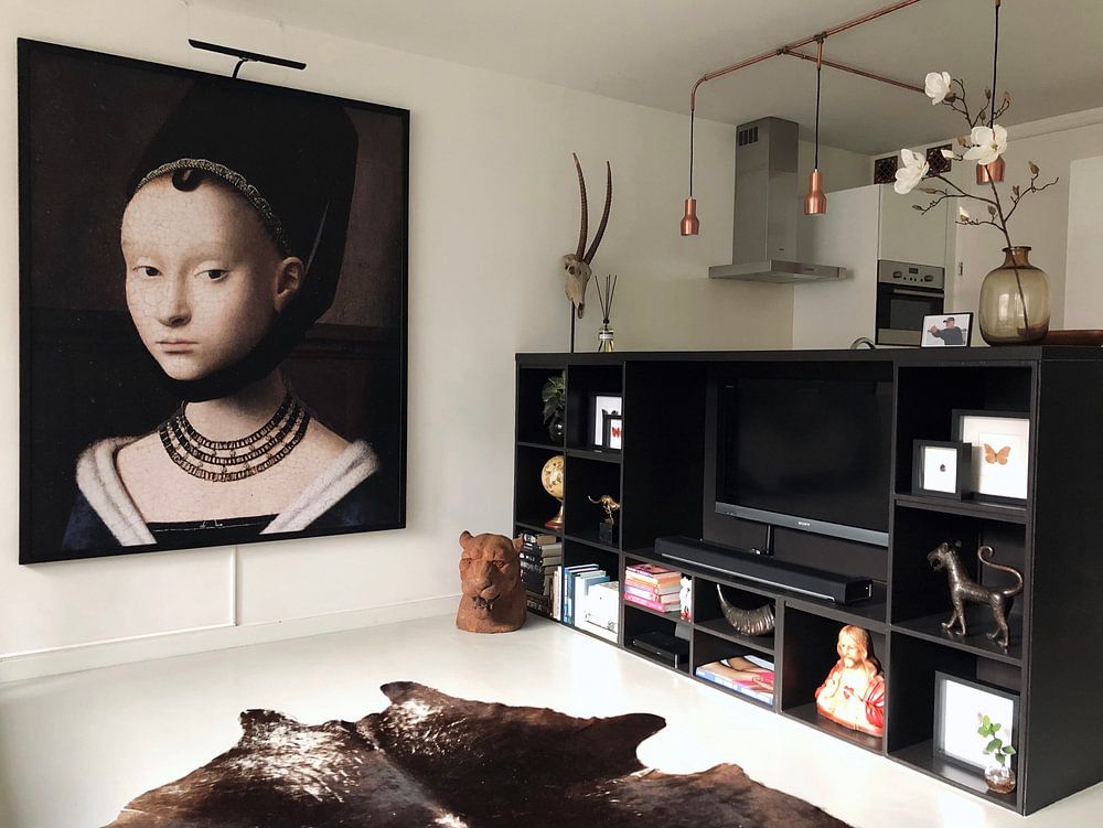 Portret van een jonge vrouw, Petrus Christus - ca. 1470 