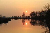 Zonsondergang Earnewald