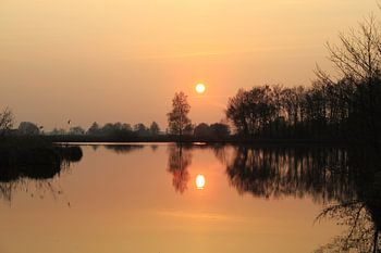 Zonsondergang Earnewald