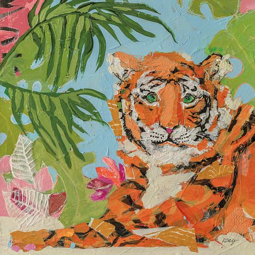 Tiger im Ruhezettel, Kellie Day