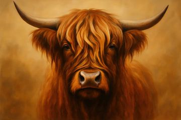 Highlander frontal portrait by Imperial Art House