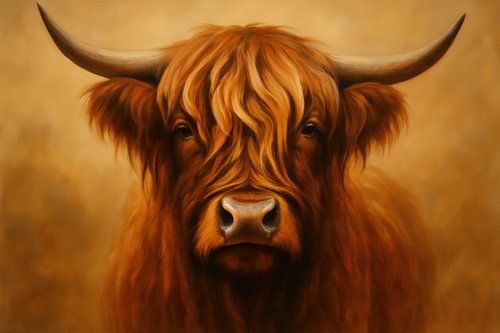 Portrait frontal du Highlander