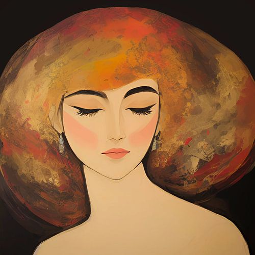 Silence mystique, peinture numérique