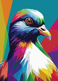 Pigeon Style Pop Art