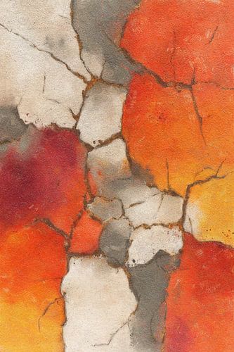 Barstende lagen in herfsttinten