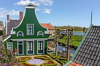 Aerial photo of the Zuiderzee Museum Zaans house by Liset Verberne thumbnail