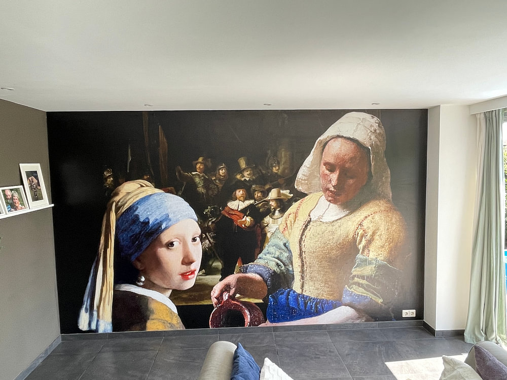 Das Mädchen mit dem Perlenohrgehänge - das Milchmädche - Johannes Vermeer, von Lia Morcus