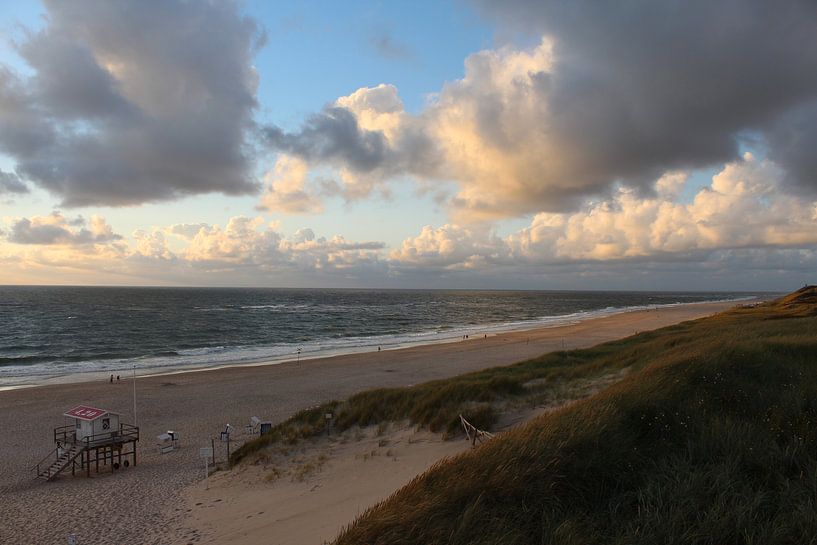 Plages infinies et espace sur l'île de Sylt par Martin Flechsig