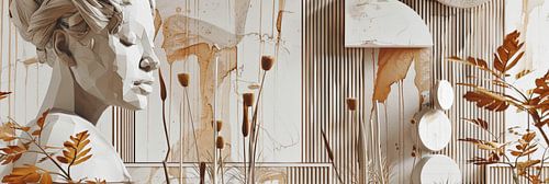 Panorama out of the box 3d en wit beige