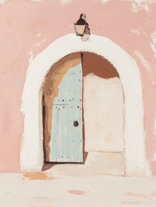 Marrakesch in Pastellfarben