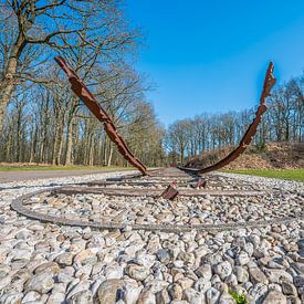 Camp Westerbork railroad tracks by FinePixel