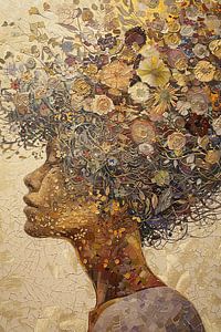 Frau Blumen | Blume Haar