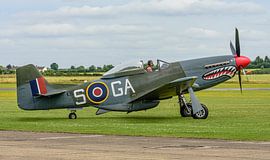North American P-51D mit dem Spitznamen "Der Hai". von Jaap van den Berg