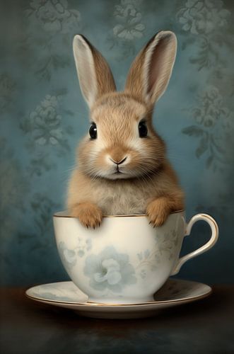 Kopje vol konijn