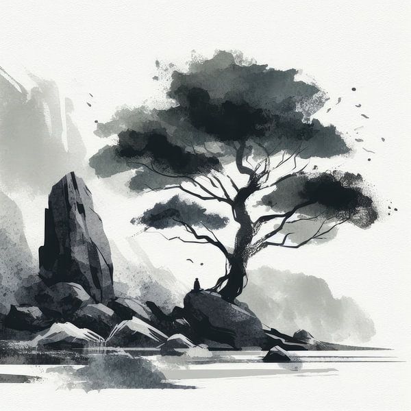 Der Baum-14 von Subkhan Khamidi