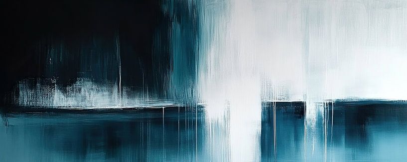 Blue Abstract by Zen and More