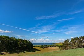 Groß Zicker, view into the yard and the Baltic Sea, Rügen by GH Foto & Artdesign