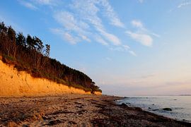 Steilküste im Winter