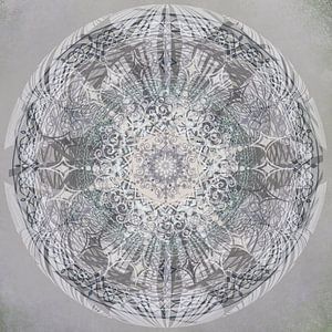 Kaleidoskop in Grautönen