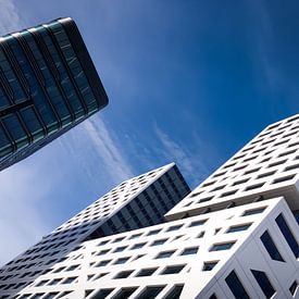 Blue and White in Utrecht, a Dutch Tilt von Ronald Scherpenisse