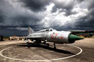 Straaljager MiG 21 van Mario Verkerk thumbnail