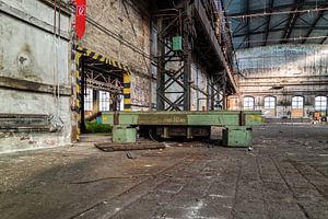 Alte Technik in einer Fabrik