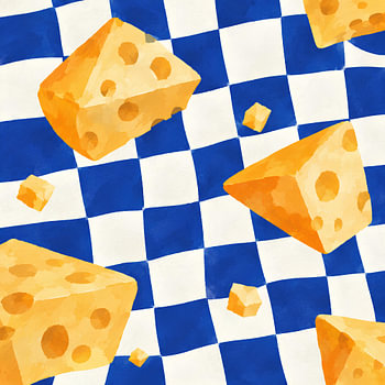 Fresh Cheese on Checkers