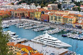 Hafen von Nizza von Ivo de Rooij