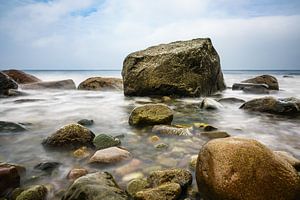 Die Ostseeküste auf der Insel Rügen im Herbst