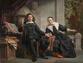 Abraham Casteleyn und seine Frau Margarieta van Bancken, Jan de Bray von Meisterhafte Meister Miniaturansicht