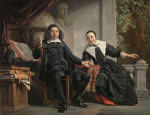 Abraham Casteleyn en zijn echtgenote Margarieta van Bancken, Jan de Bray