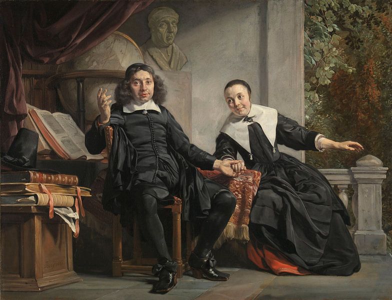 Abraham Casteleyn und seine Frau Margarieta van Bancken, Jan de Bray von Meisterhafte Meister