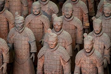 The Terracotta Army of Xian in China by Roland Brack