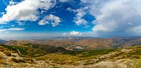 Panorama van de Sierra Nevada, Spanje