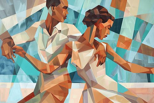 Tango in Geometry - Rhythm of Abstract Passion