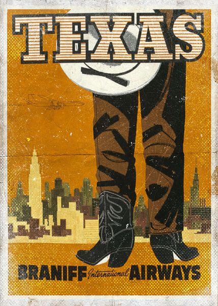 Texas Braniff International Airways von Gunawan RB