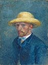 Porträt von Theo van Gogh, Vincent van Gogh. von Meisterhafte Meister Miniaturansicht