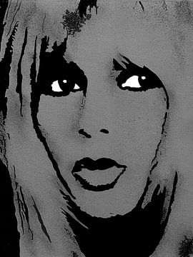 Brigitte Bardot BB von Kathleen Artist Fine Art