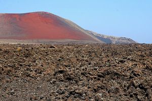 Vulkanische Mondlandschaft
