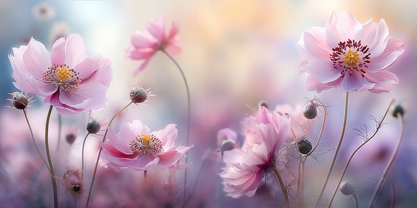 Flowers in the field by Rob 't Hoen