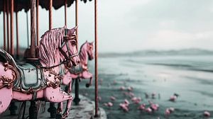 Die Melancholie des rosa Karussells