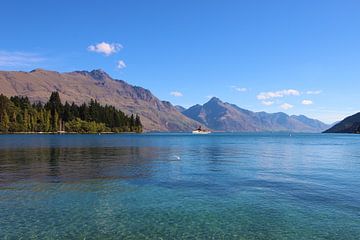 Lake Wakatipu, Queenstown New Zealand by GoWildGoNaturepictures