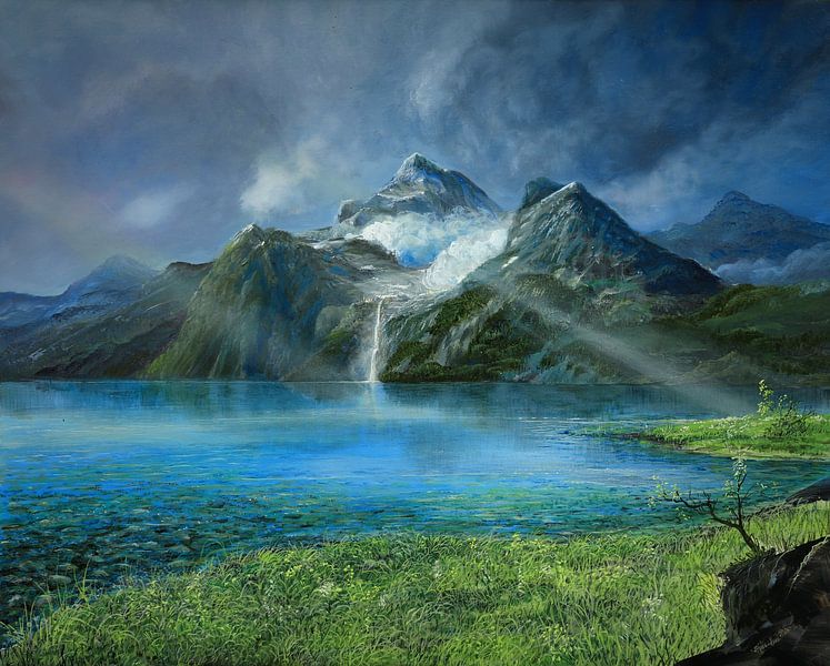 Waterbron van Art Demo