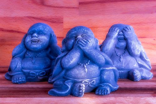 Buddha - nichts hören,nichts sehen,nichts sagen
