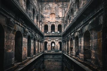 Het hart van de Porta Nigra | Trier Duitsland van Laura Dijkslag